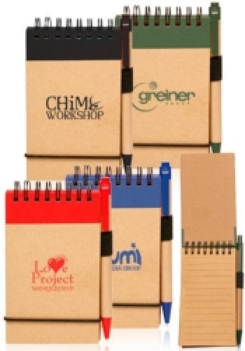 ECO Jotters with Pen