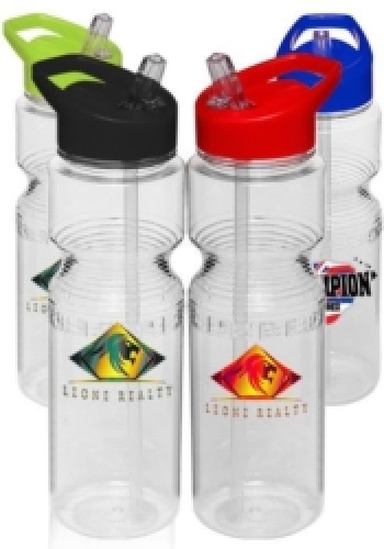 28 oz. Sports Bottles With Straw