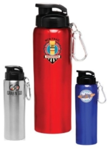 27 oz. Sicilia Stainless Steel Sports Water Bottles