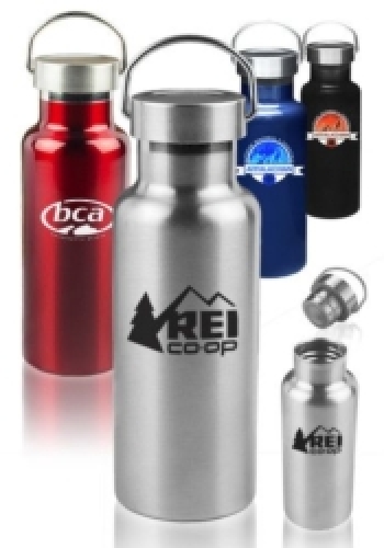 17 oz. Stainless Steel Canteen Water Bottles