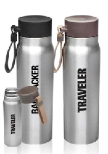 17 oz. Vacuum Insulated Water Bottle/Carrying Strap