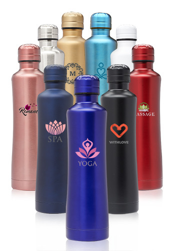 15 oz. Silhouette Stainless Steel Water Bottle