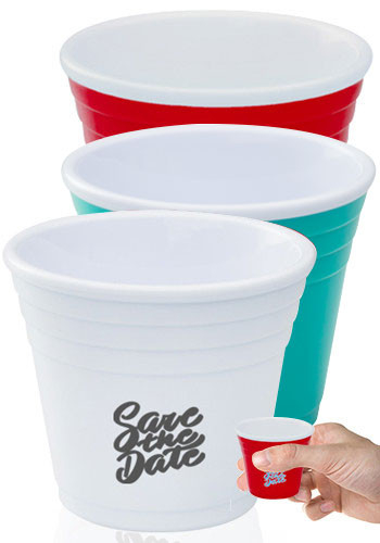 2 oz. Party Cup Shot Glasses