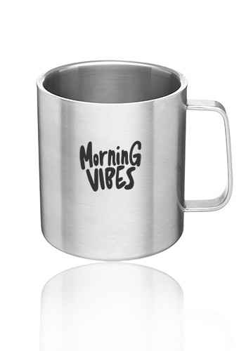 15 oz. Malva Stainless Steel Mugs