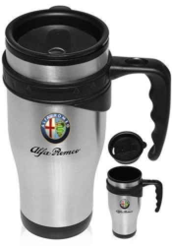 16 oz. Sporty Stainless Steel Travel Mug