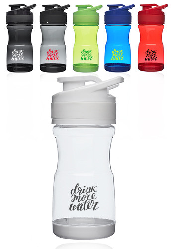 20 oz. Pawn Plastic Water Bottles with Flip Lid