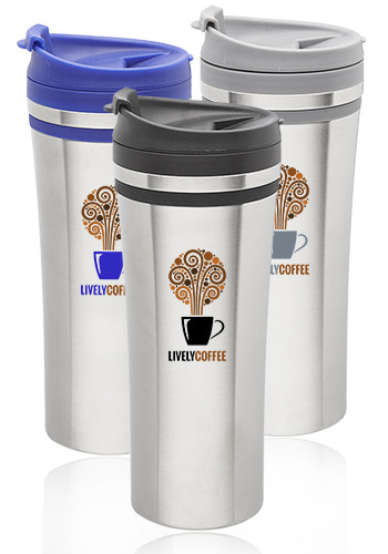 15 oz. Mia Insulated Stainless Steel Travel Mug