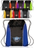 Color side drawstring backpack