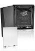 Large Chroma Glass Awards with Double Stand