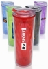 20 oz. Double Wall Plastic Travel Mug Color Matching Lid