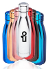 17 oz. Metallic Levain Cola Shaped Bottle