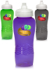 26 oz. Wave Plastic Water Bottles