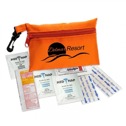 Zipper Tote Sun Kit with Sunblock