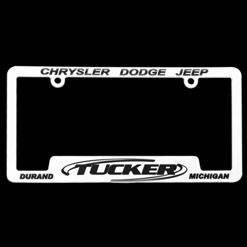 Hi-Impact 3-D Corner View License Plate Frame