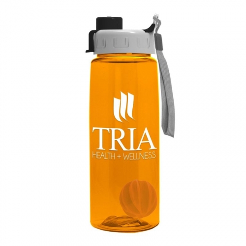 24 oz Tritan Salute Shaker Bottle - Quick Snap Lid