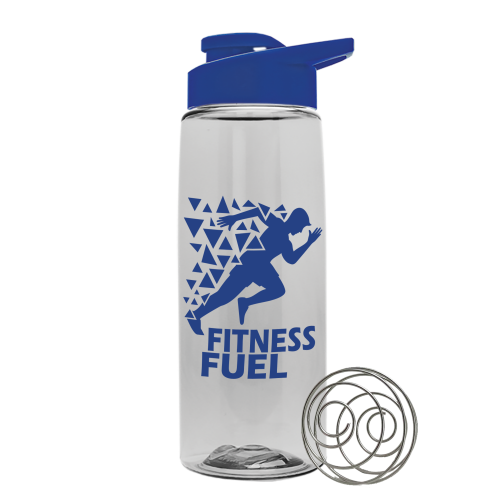 The Flair - 26 oz. Tritan™ Shaker bottle with Drink thru lid and Whisk Ball