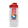 20 oz. Tritan Infuser Sports Bottle - Flip Top Lid - digital imprint