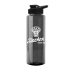 Guzzler 32 oz. Transparent Sports Bottle - Snap Lid
