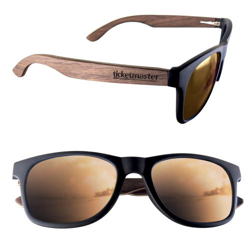 Polarized or Mirror Wood Miami Sunglasses