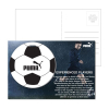 Post Card With Full-Color Soccer Luggage Tag