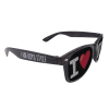 Lenstek Charcoal Wood Tone Miami Sunglasses