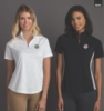 Women's Greg Norman Play Dry® ML75 Racer Mock Neck Polo Shirt