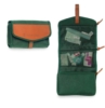 Tri-Fold Amenities Kit (Canvas w/Leather)