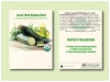 Organic Squash Dark Green Zucchini Seed Packet - Size 3.25