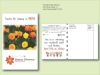 Marigold Flower Seed Packet - Postcard Mailer Size 4