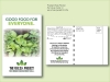 Mixed Herbs Seed Packet - Postcard Mailer Size 4