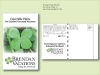 Clover Flower Seed Packet - Postcard Mailer Size 4
