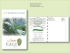 Organic Kale Seed Packet - Postcard Mailer Size 4