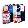 Custom Knit Cotton Crew Business & Dress Socks (Economy Overseas Option)