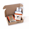 Cozy Kit - Made in USA Socks and Slippy (Woven Beverage) Holder in Mailer Box