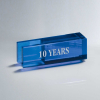 Blue Glass Bar With Silver Color-Fill(Includes FRE