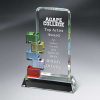 Optic Crystal Cornerstone Excellence Award - Large