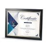 Certificate Frame With Metallized Accent