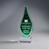 Green Acrylic Color Drops, Med