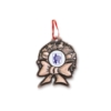 Classic Ornament (2 x 1¾ in Wreath w/Ribbon)