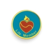 Etched Lapel Pins (½