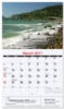 American Coasts Monthly Wall Calendar w/Stapled (10 5/8