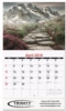 Peaceful Peaks Monthly Wall Calendar w/Staples (10 5/8