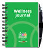 Full Color Wellness Journal w/Pen
