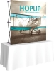 Hopup™ 5.5ft. Straight Tabletop Display & Front Graphic
