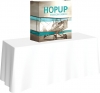 Hopup 2.5ft Straight Tabletop Frame & Fitted Graphic