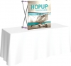 Hopup™ 2.5ft. Straight Tabletop Display & Front Graphic