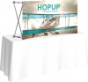 Hopup™ 5.5ft Full Height Curved Display & Front Graphic