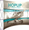 Hopup™ 10ft Full Height Curved Display & Front Graphic