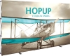 Hopup™ 13ft Full Height Straight Display & Front Graphic