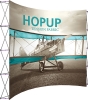 Hopup™ 13ft Extra Tall Curved Display & Front Graphic